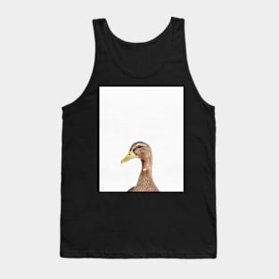 Duck print, Nursery, Animal, Kids room, Modern art, Wall decor Tank Top